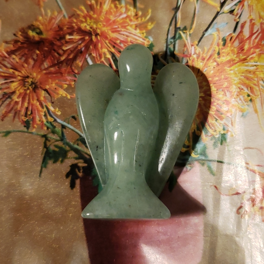 Green Aventurine angel